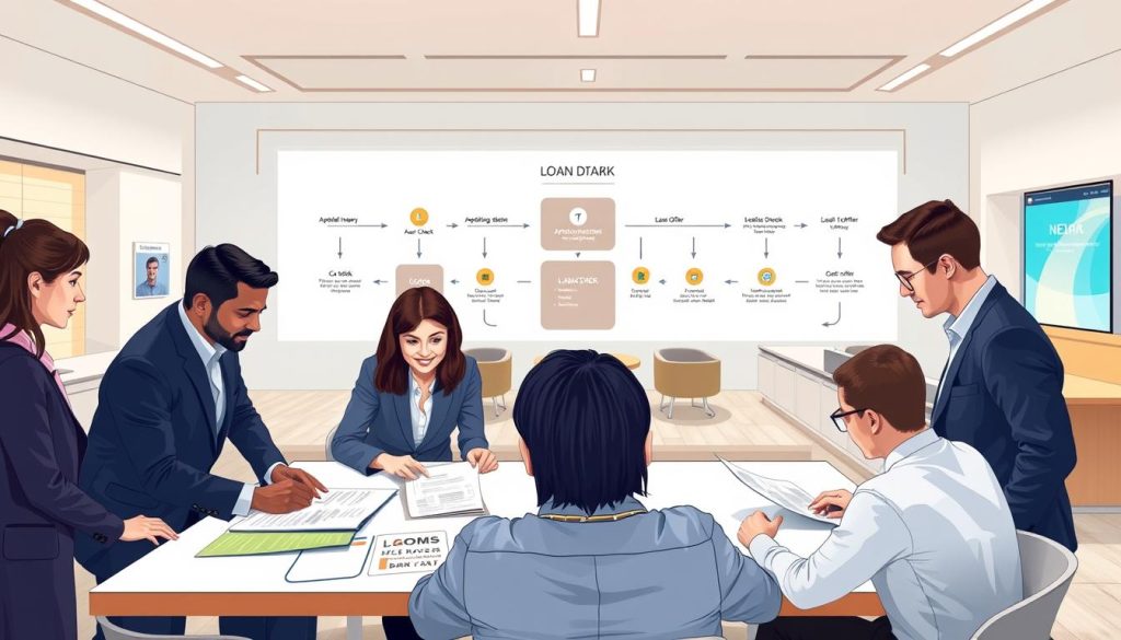 Bendigo Bank loan application flow