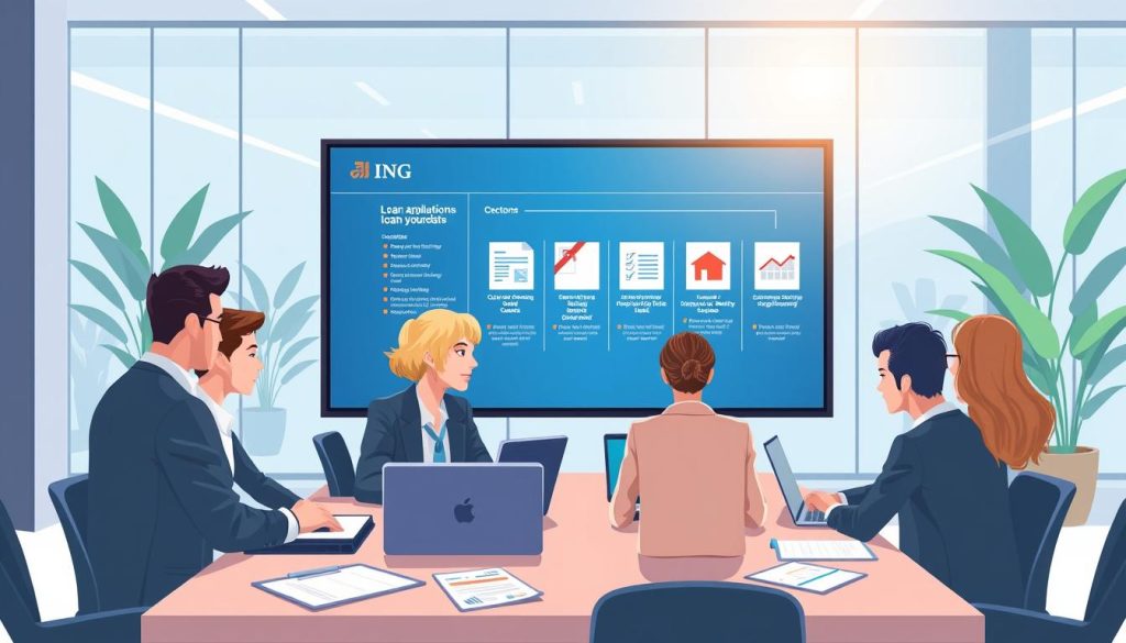 ING Australia loan application journey