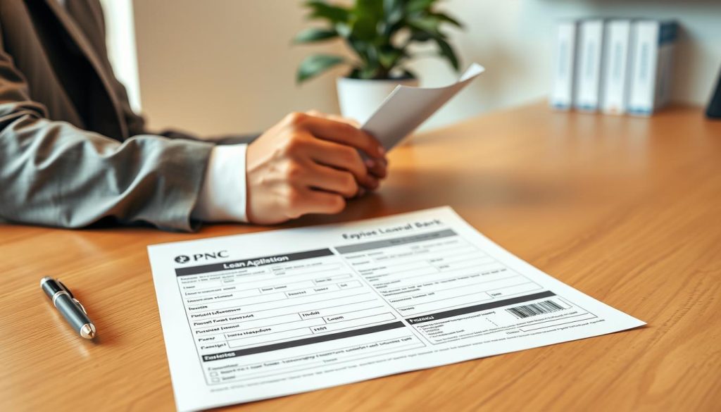 complete loan application PNC Bank