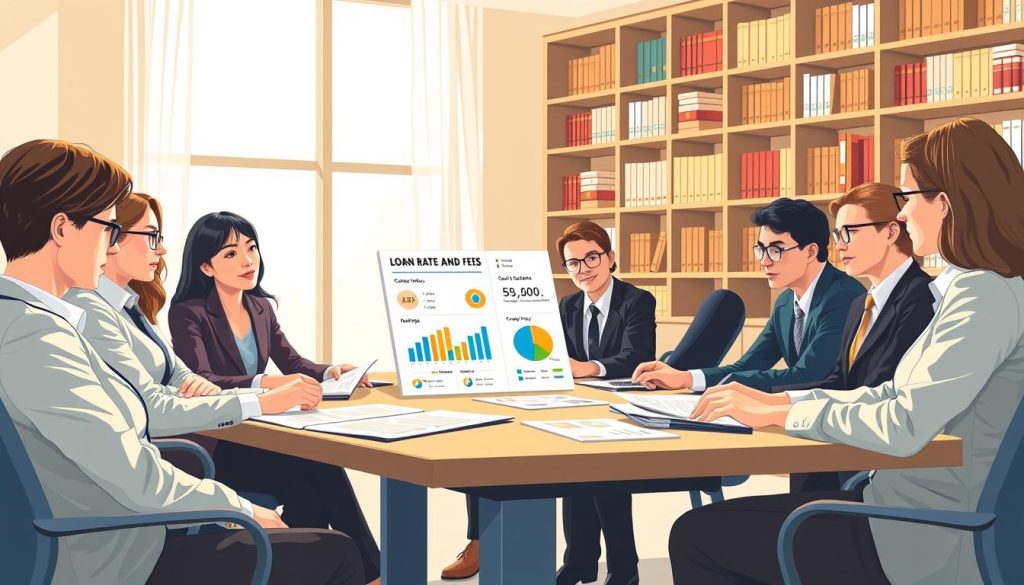 tasas y cargos del préstamo